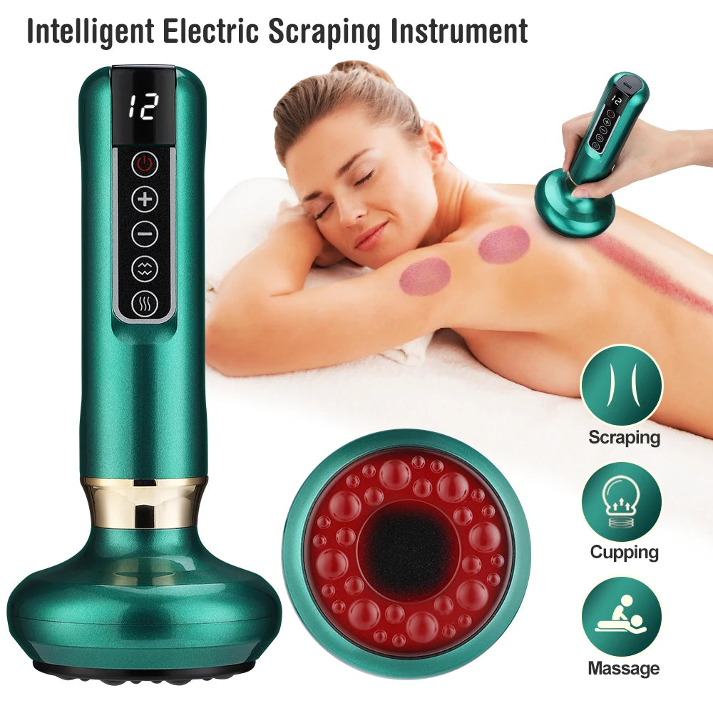 Cupping Negative Pressure Heated Massager