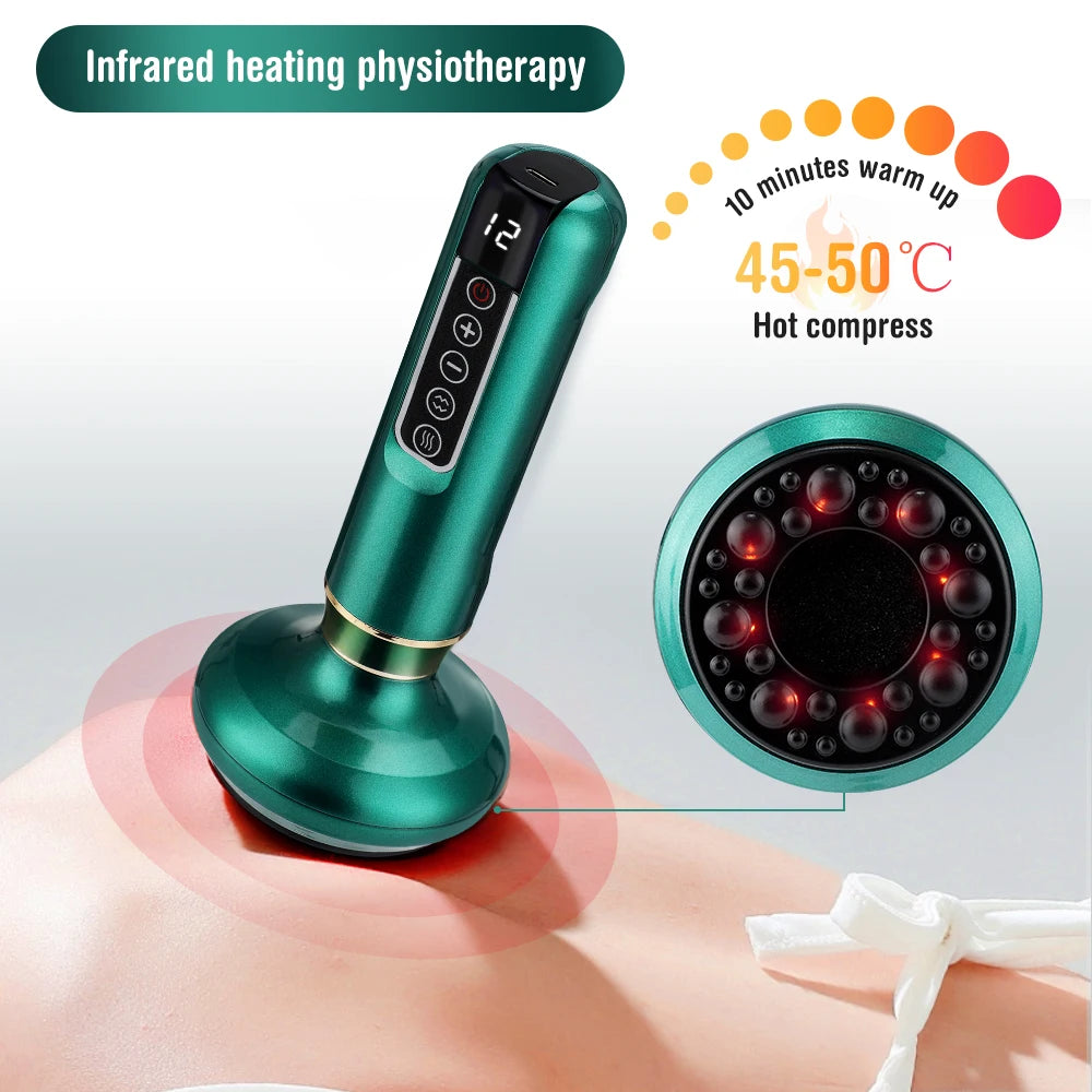 Cupping Negative Pressure Heated Massager